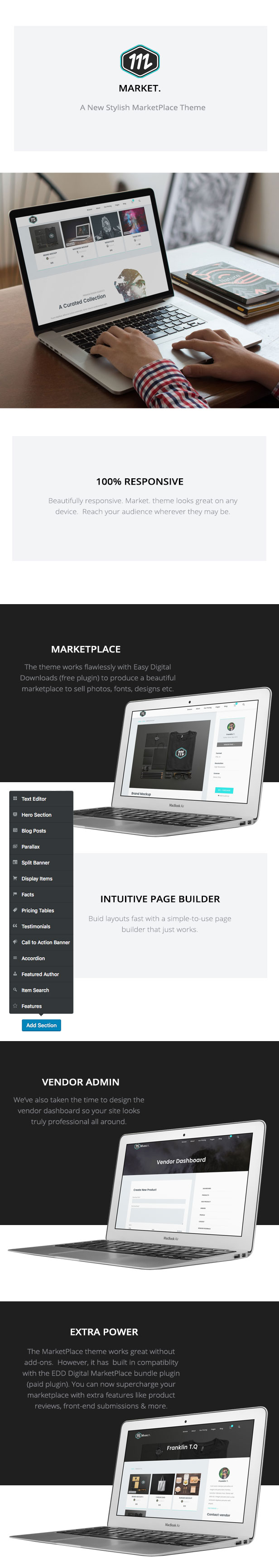 Market - Marketplace WordPress Theme - 1